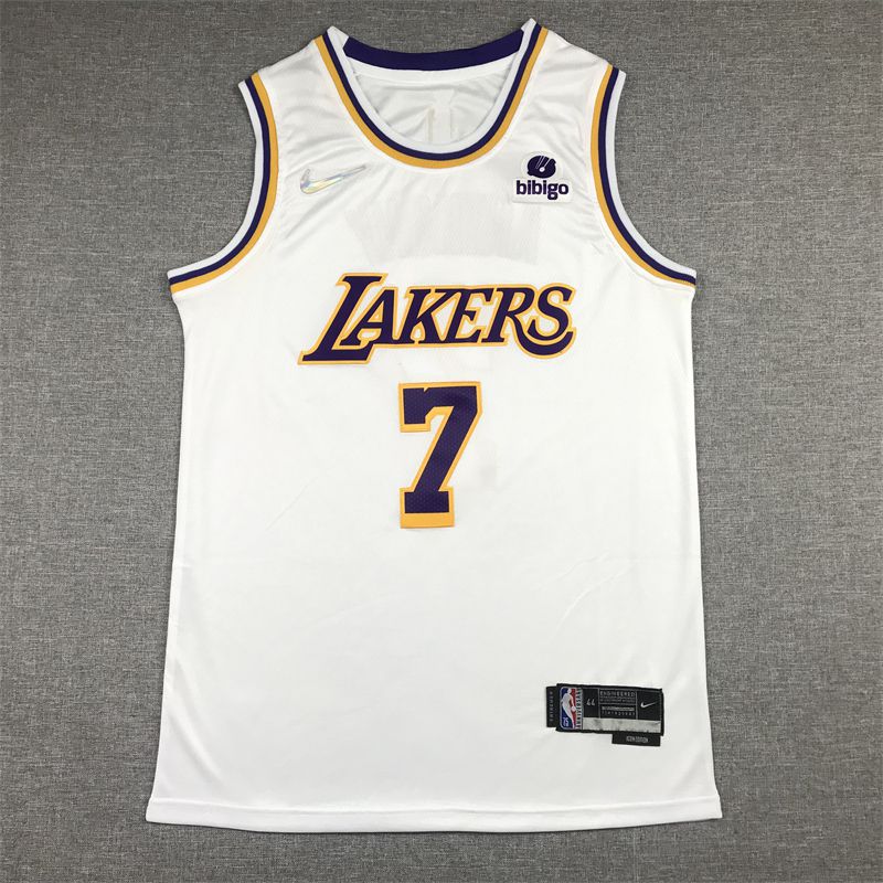 Men Los Angeles Lakers #7 Anthony White 2022 Nike Game NBA Jersey